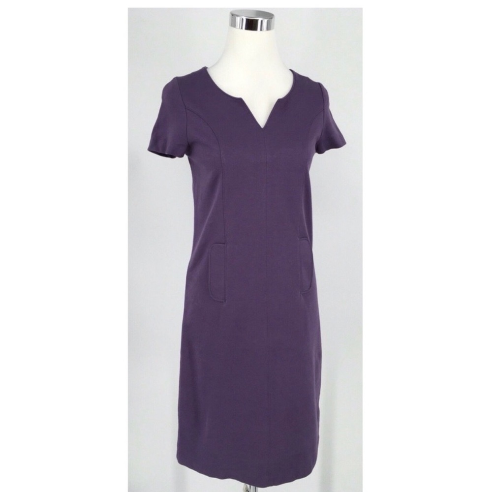 Boden Purple Midi Dress